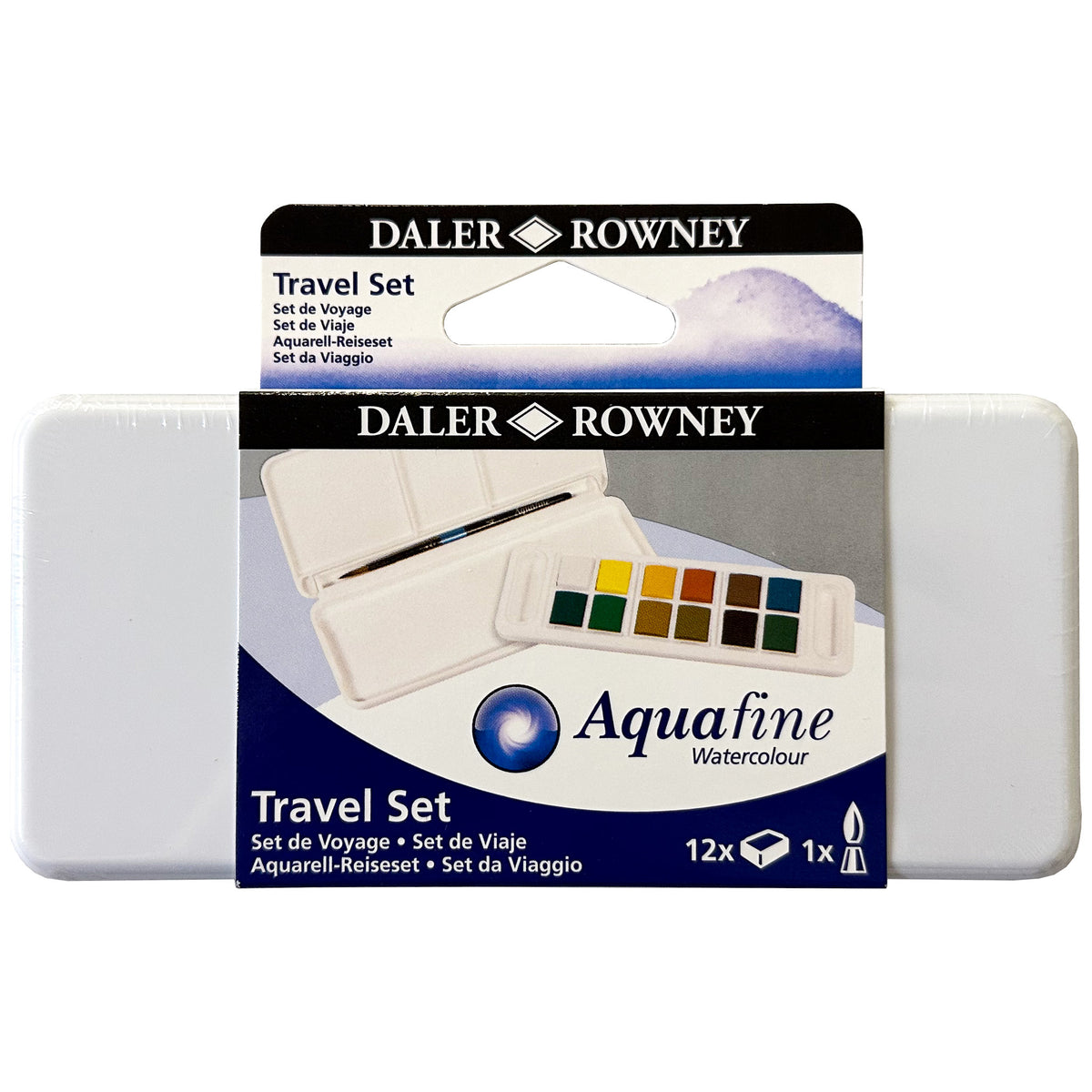 Daler Rowney Simply Watercolour Set - 12 X 12ml Aquarellfarben