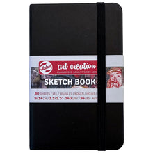 Load image into Gallery viewer, Royal Talens Art Creation Hardback Sketchbook - Black Cover