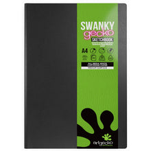 Load image into Gallery viewer, Swanky Gecko a4 pad cover and label