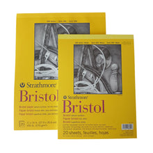 Load image into Gallery viewer, Strathmore Bristol Board Pad Series 300 Vellum Surface | 20 Sheets | 270 gsm