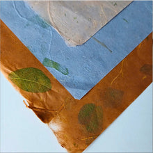Load image into Gallery viewer, Thai Mulberry Paper Leaf Design Limited Addition | 50 x 70 cm | 40 gsm