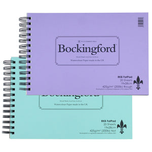 Bockingford Watercolour Fat Pads 425gsm (200lb)