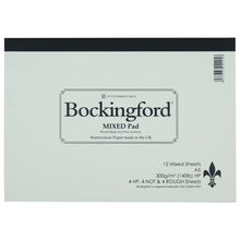 Load image into Gallery viewer, Bockingford Mixed Sheet Watercolour Pad
