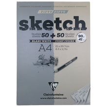 Load image into Gallery viewer, Clairefontaine Sketch – White and Ivory