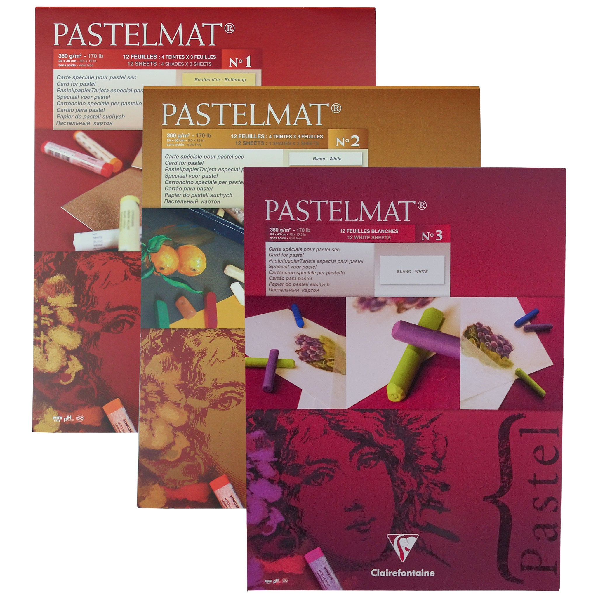 Pastelmat Pastel Pad - 12 x 16 - Selection A