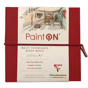 Clairefontaine Paint On Square Sketchbooks 