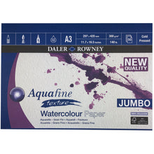 Load image into Gallery viewer, Daler Rowney Aquafine Watercolour Jumbo Pad