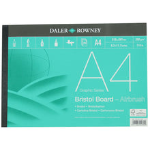 Load image into Gallery viewer, Daler Rowney Bristol Board Pad 250gsm