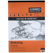 Load image into Gallery viewer, Daler Rowney Arteco Jumbo Sketchbook
