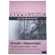 Load image into Gallery viewer, Daler Rowney Smooth Heavyweight Cartridge Pad