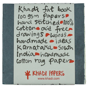 Khadi Paper Square Fat Block Book
