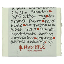 Load image into Gallery viewer, Khadi Paper Pad &amp; Watercolour Set