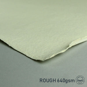 Khadi White Rag Paper is handmade Indian paper