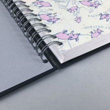 Load image into Gallery viewer, Pink Pig Jumbo Square Sketchbook