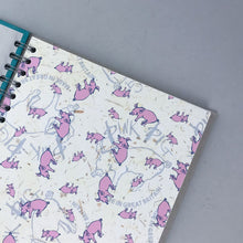 Load image into Gallery viewer, Pink Pig Sketchbook Square