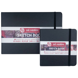 Royal Talens Art Creation Hardback Sketchbook - Black Cover