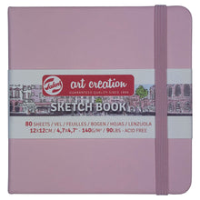 Load image into Gallery viewer, Royal Talens Art Creation Hardback Sketchbook Coloured Cover 12x12