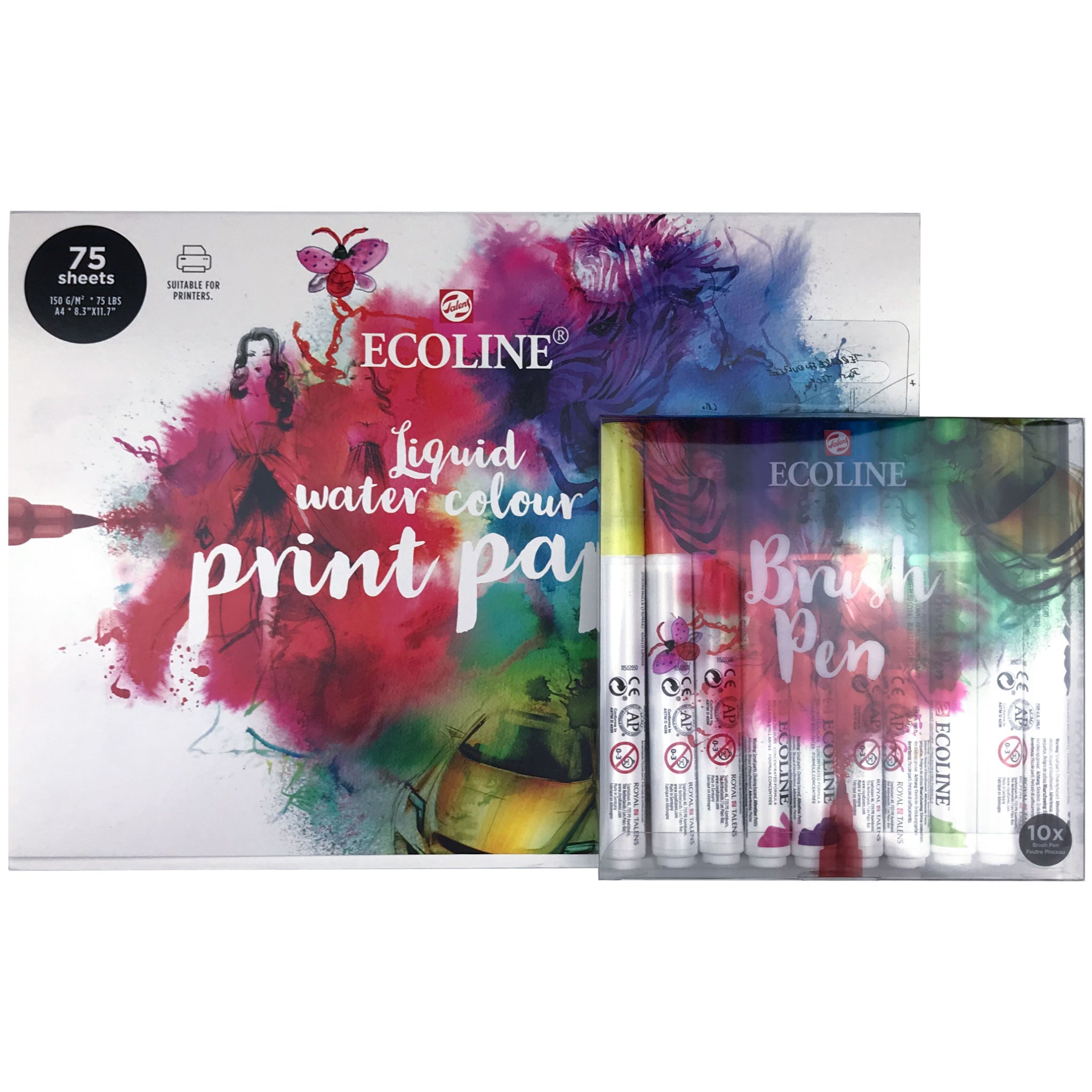 Royal Talens Ecoline Brush Pen Bundle Pack – Perfect Paper Company