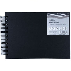 Seawhite Euro Black Cardboard Sketchbook