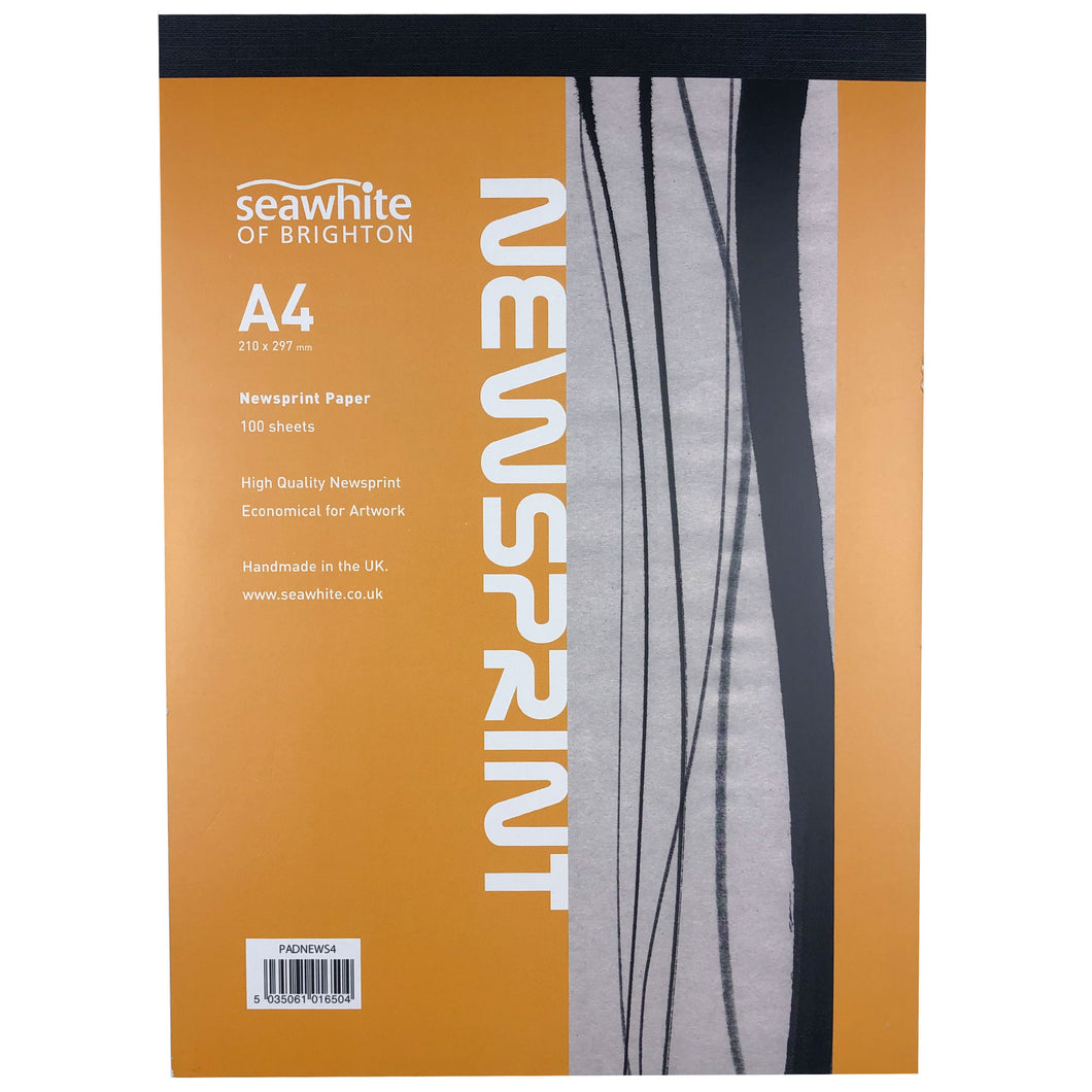 Seawhite Newsprint Pad: 50gsm, 100 sheets – Perfect Paper Company